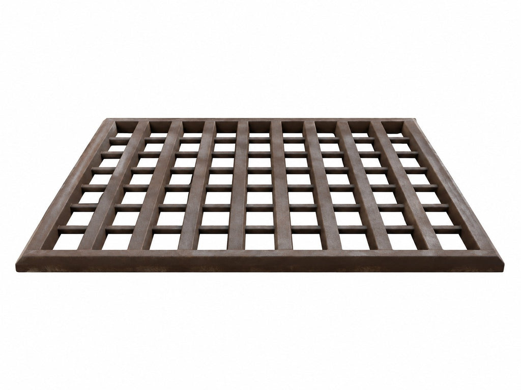 8 ft x 10 ft Bottomless Trackout Control Mat | Construction Entrance Mat (USA Made)