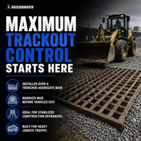 8x10 Bottomless Trackout Mat