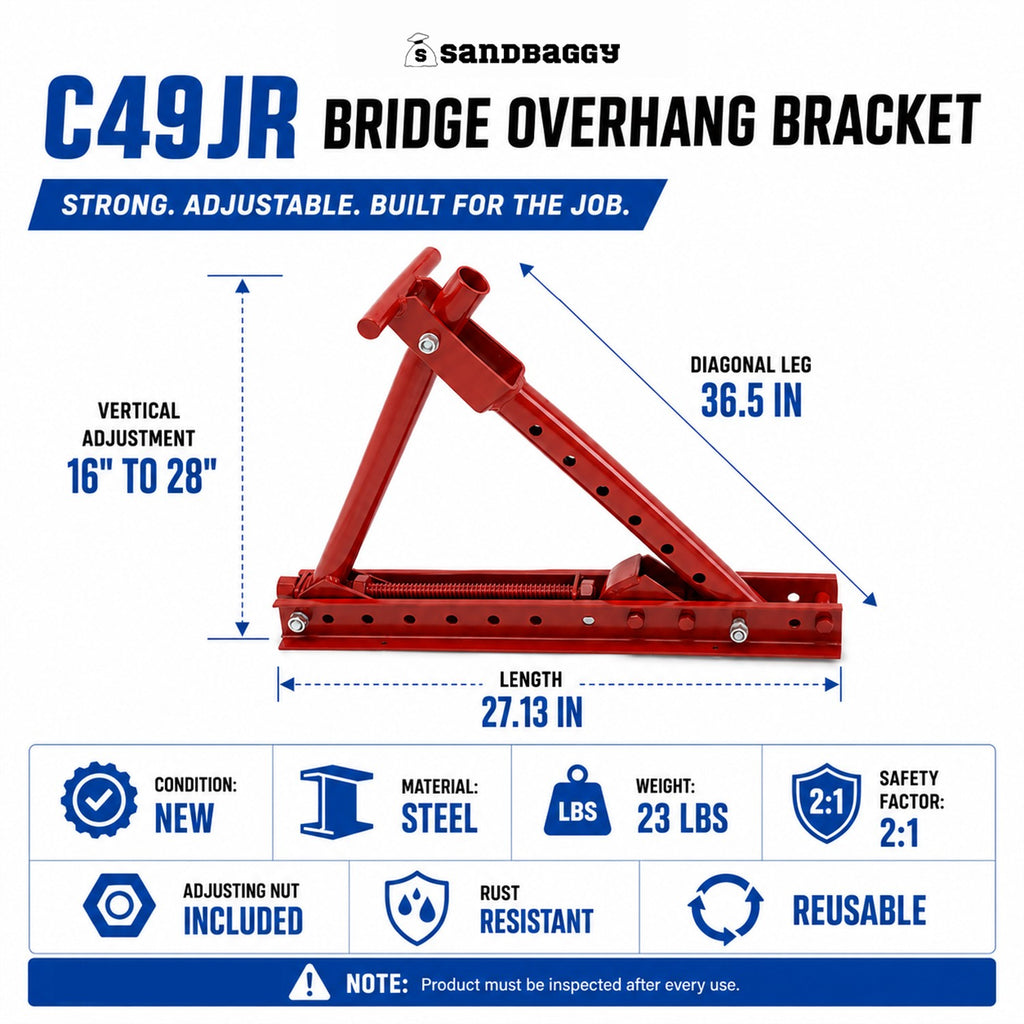 C49JR Bridge Overhang Extender Specs