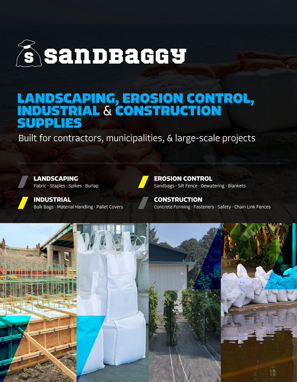 sandbaggy product catalog