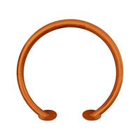 Circle Bike Rack - Orange