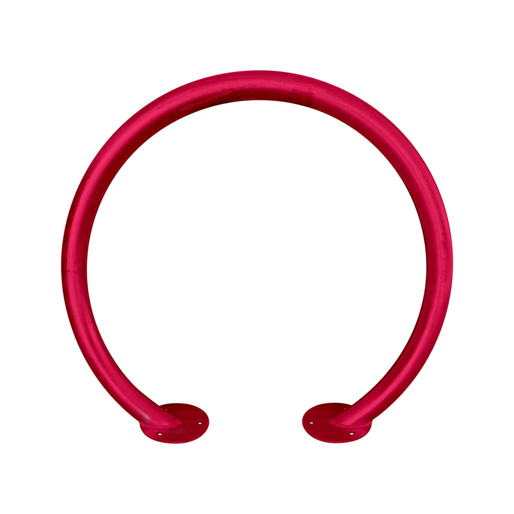 Circle Bike Rack - Red
