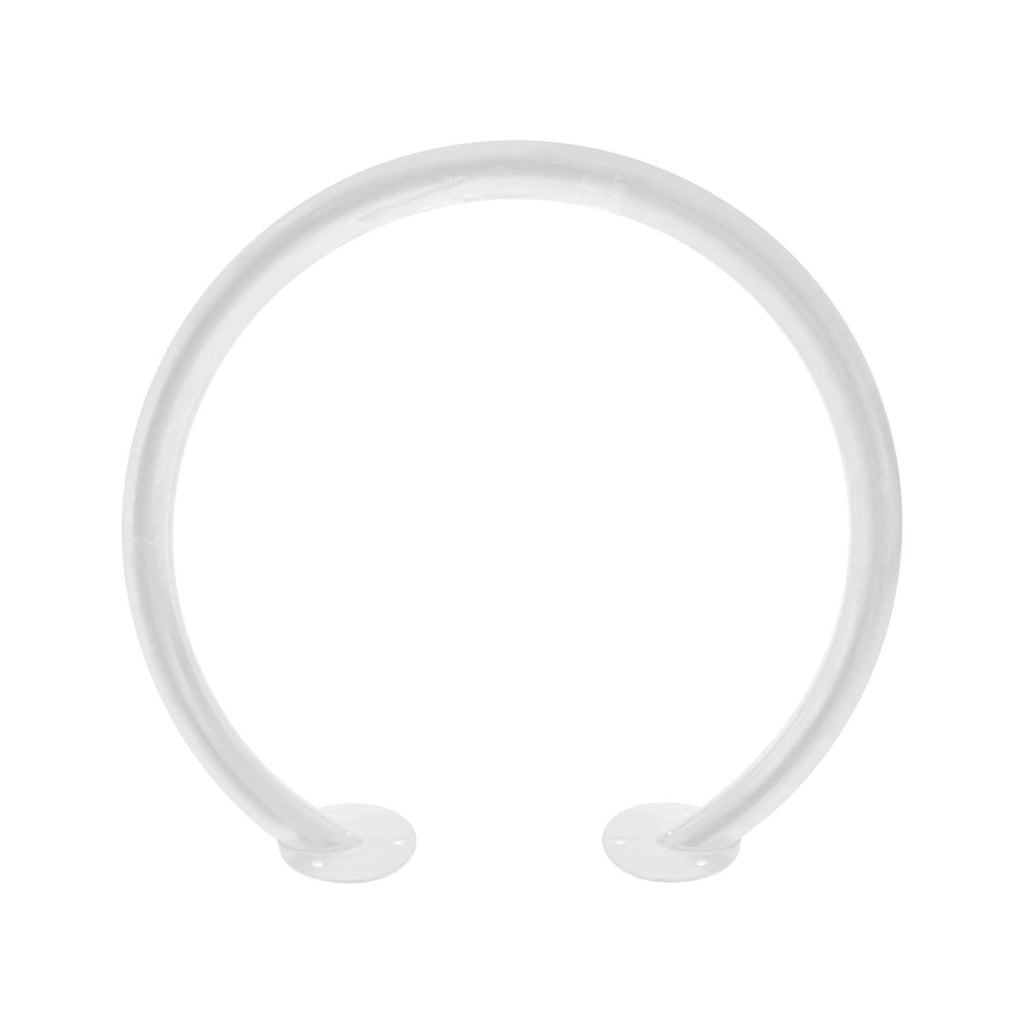 Circle Bike Rack - White