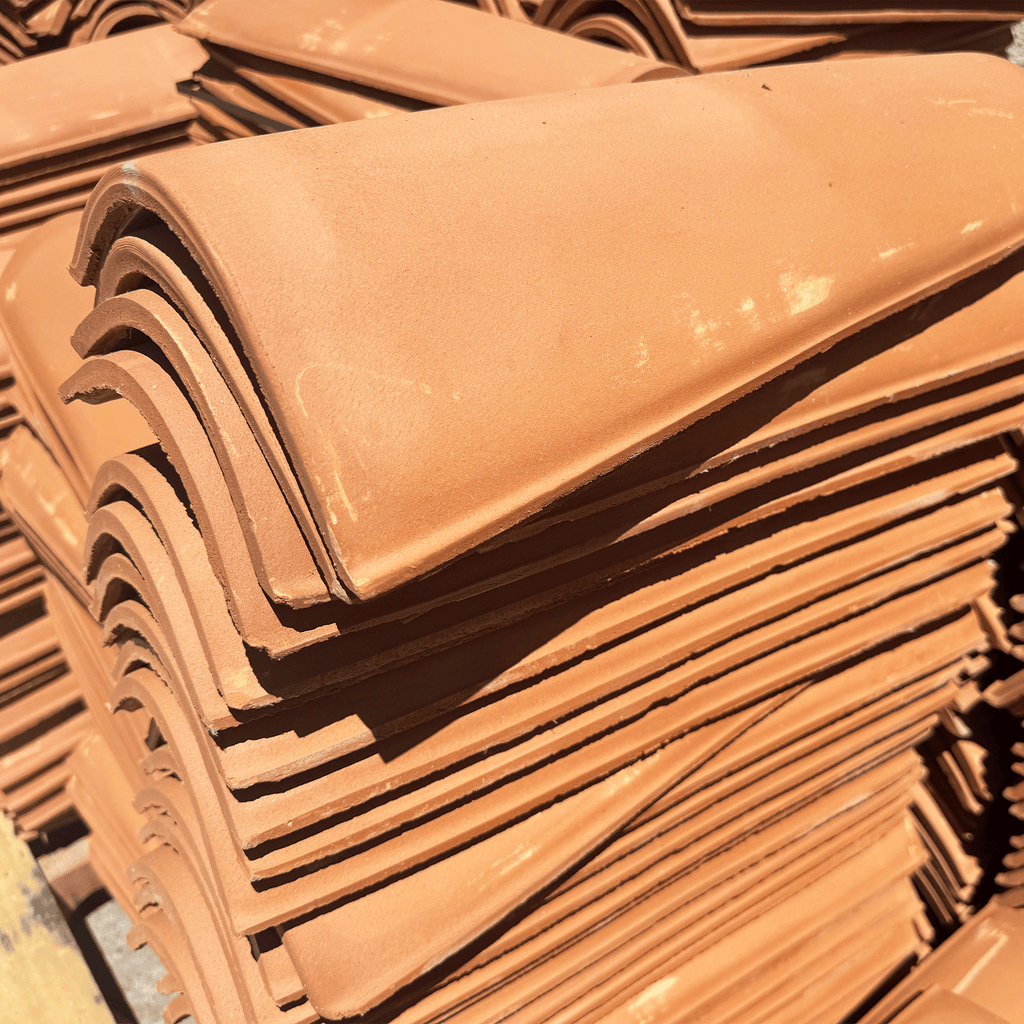 clay roof tiles