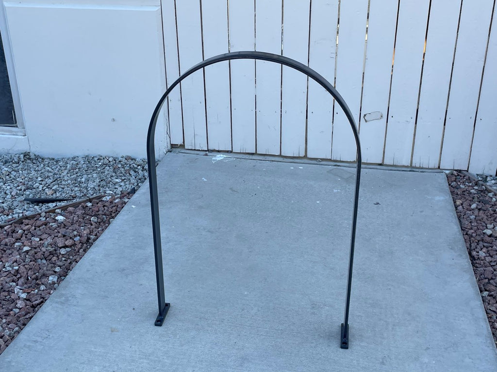 single loop bike rack