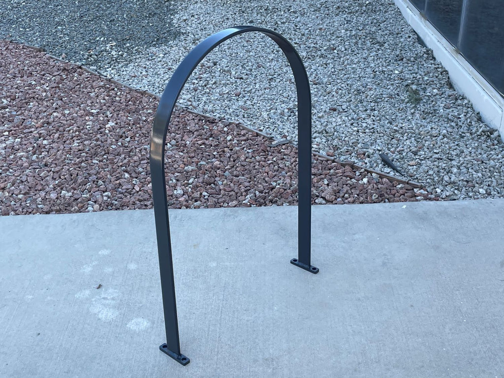 u shaped bike racks