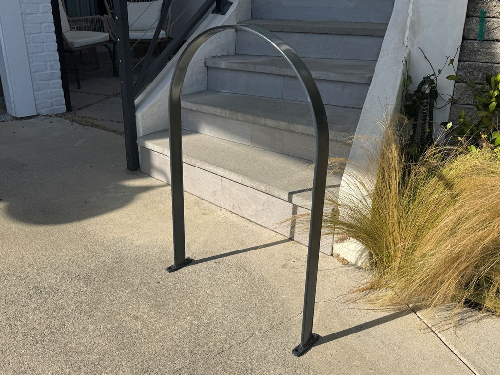 u shaped bike racks