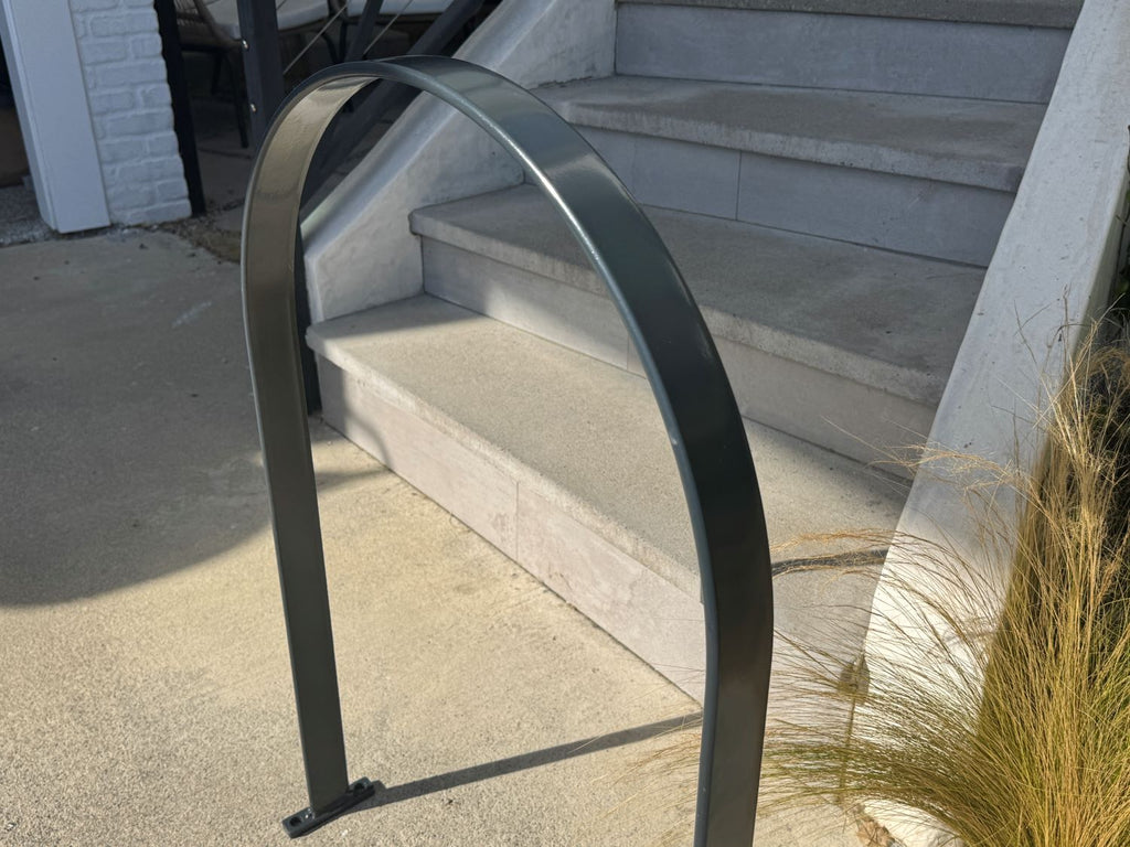 single loop bike rack