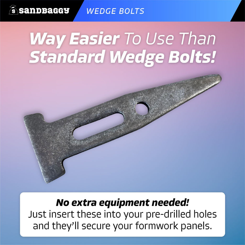 easy to install concrete wedge anchors bolts