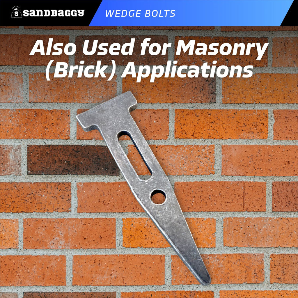 concrete wedge anchors bolts for brick masonry