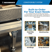 conveyor system built to order for your exact needs