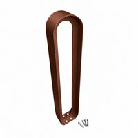 Copper Oval Bike Rack