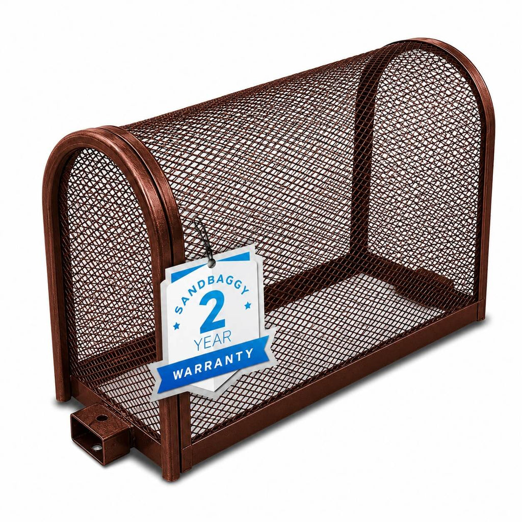 Standard Backflow Security Cage – Backflow Preventer Enclosure (Dark Copper, Large)