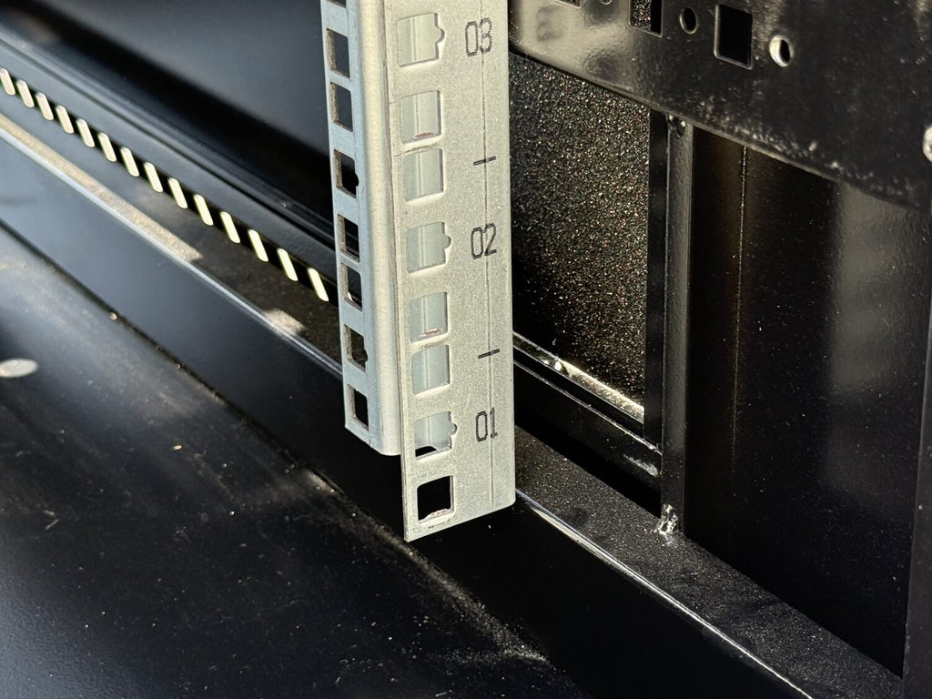 42U Data Center Rack - Lockable, Heavy Duty with Cooling Support