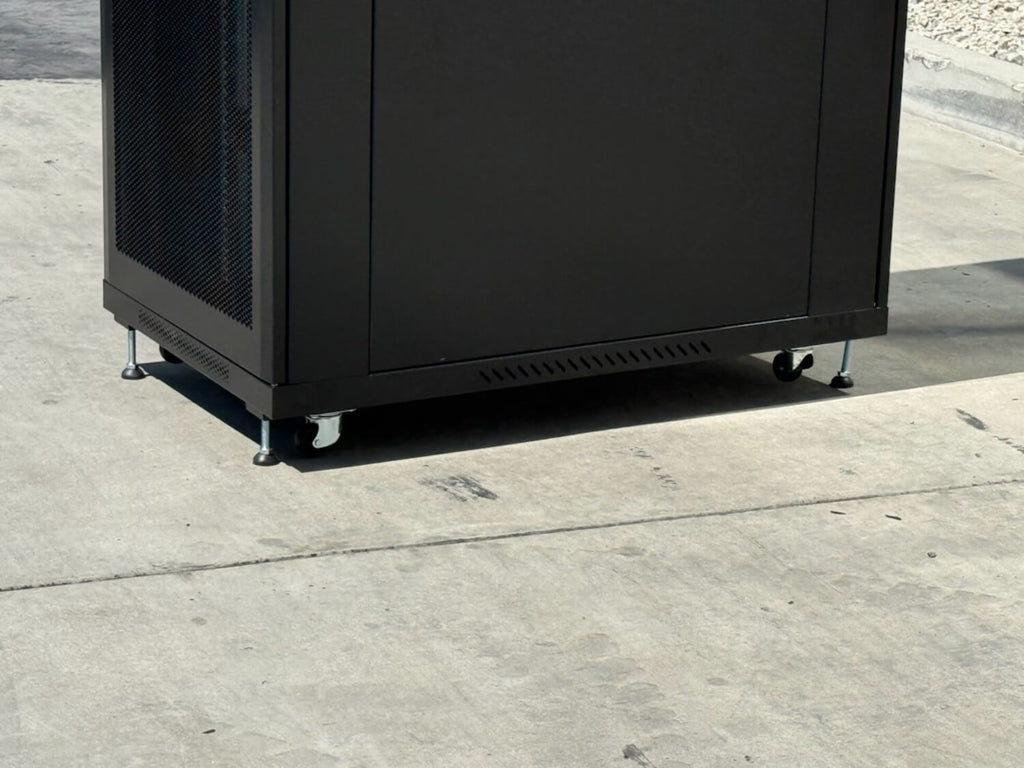 42U Data Center Rack - Lockable, Heavy Duty with Cooling Support