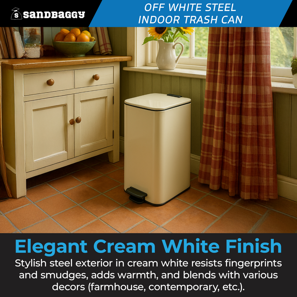Trash can indoor