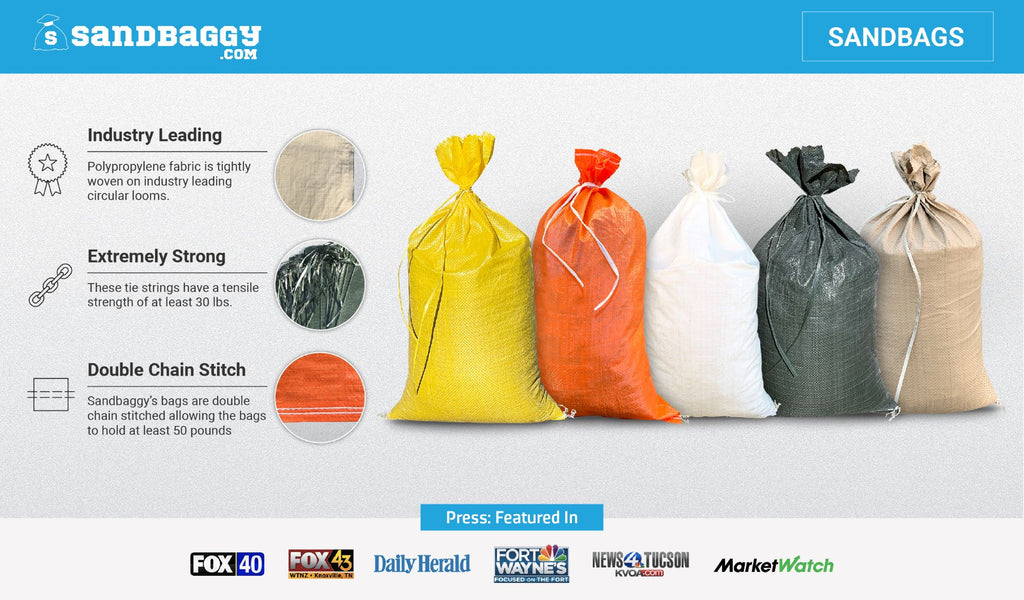 Sandbaggy Sandbags are high quality and commercial grade