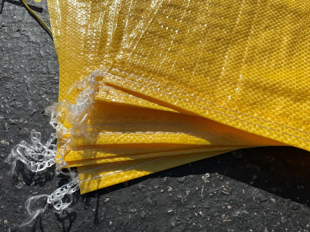Commercial Grade Sandbags with double stitched edges