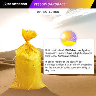 uv resistant sandbags for hot climates