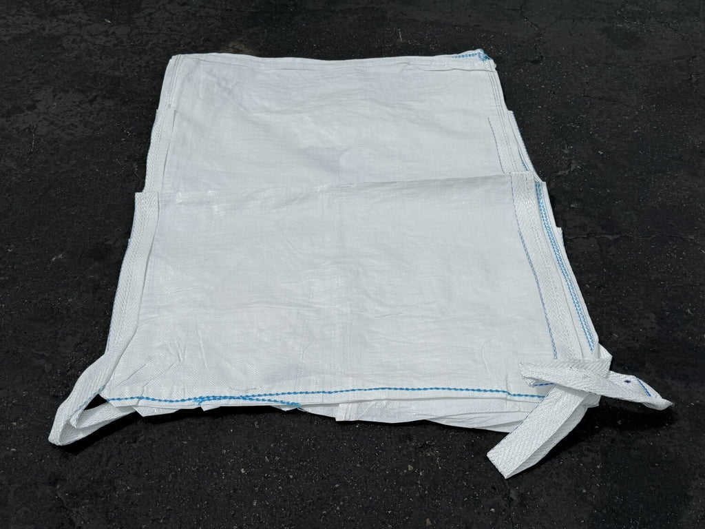 FIBC Bulk Bag – 3,000 lb Cap., Food Grade – 35" x 35" x 40" (35 cu ft)