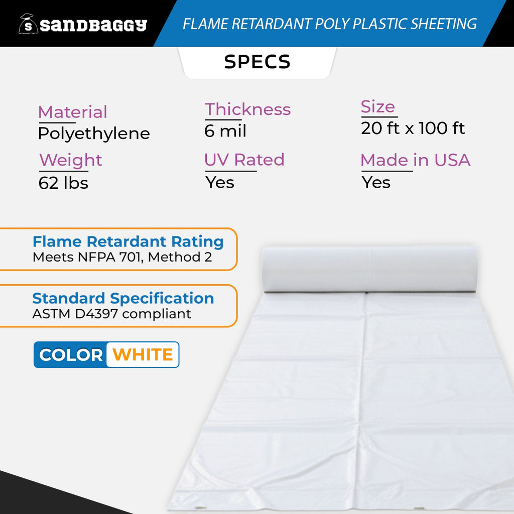Flame Retardant Plastic Sheeting