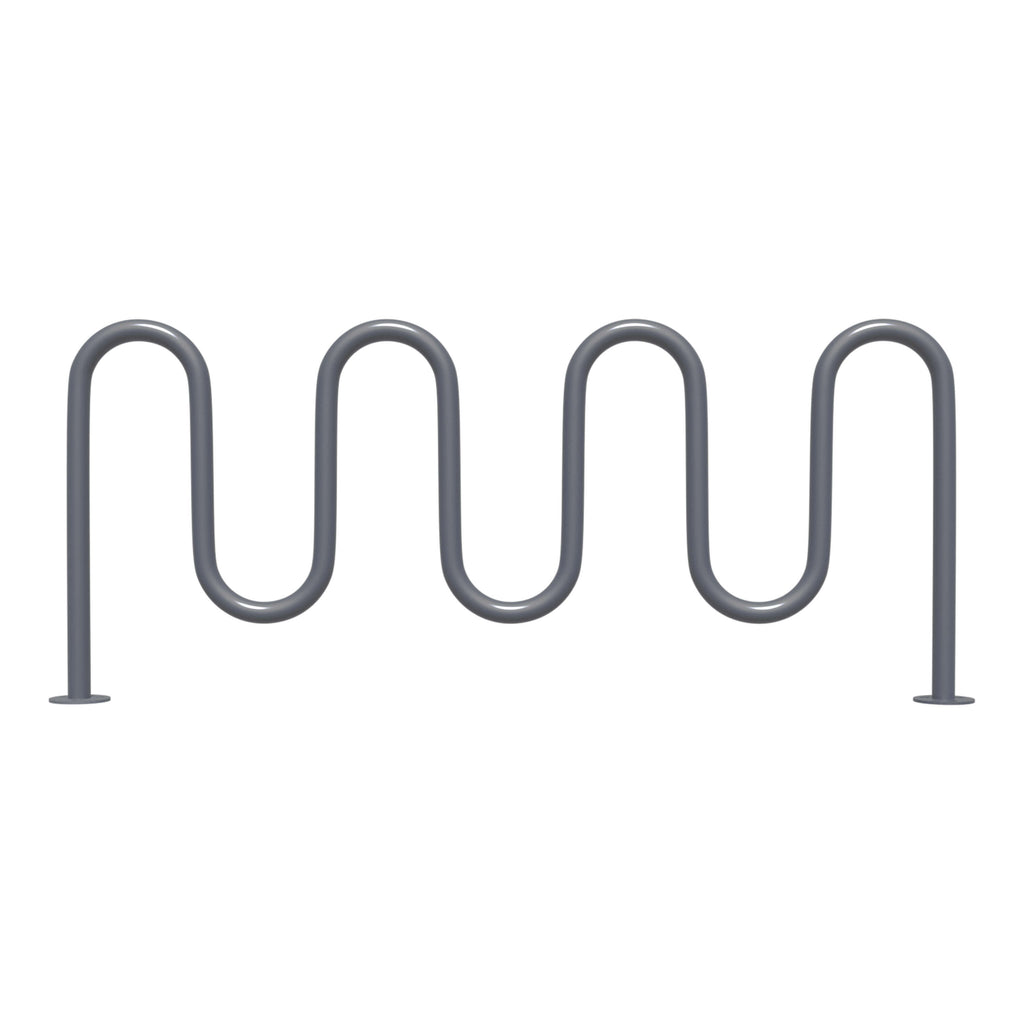 9 bike wave rack - GRAY
