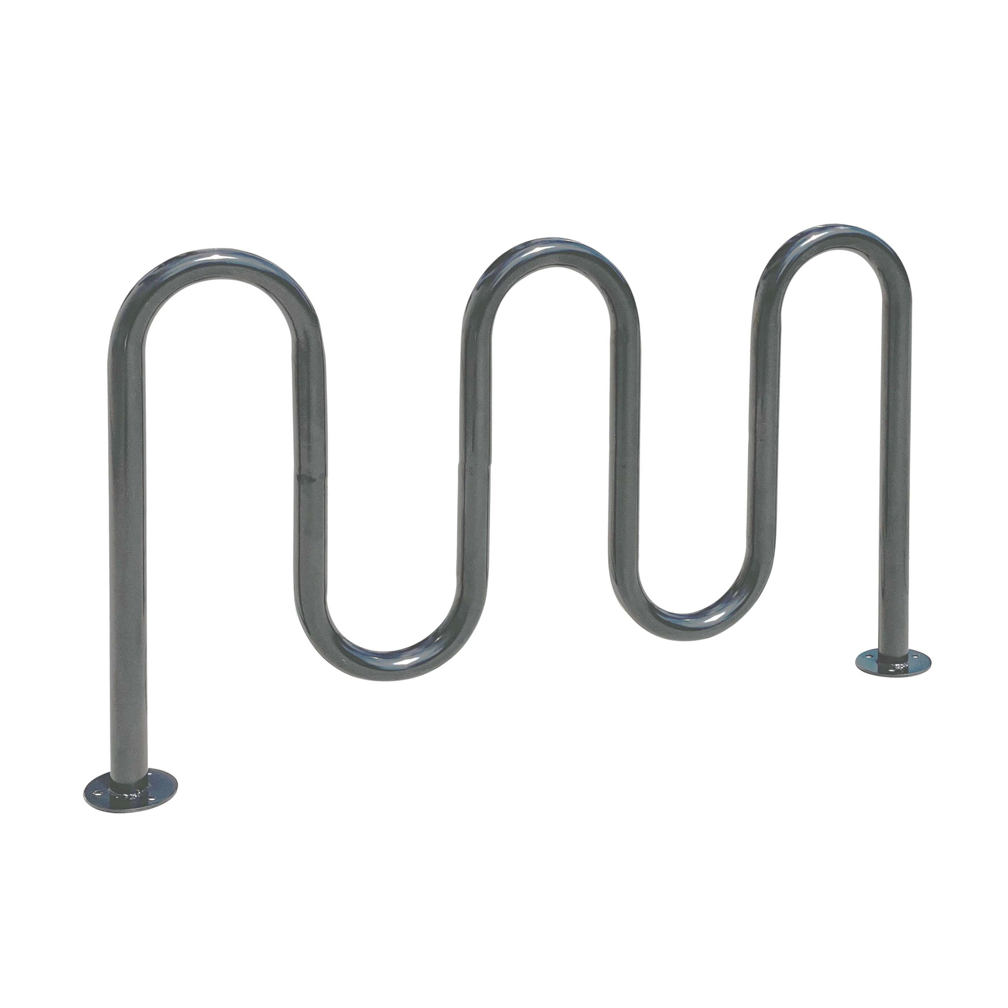 Commercial 5-Loop Wave Bike Rack - 7 Bike Capacity – Sandbaggy