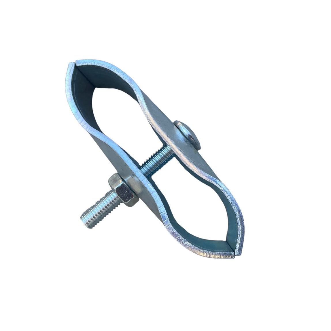 MoFeCo Galvanized Kennel Panel Clamp Brackets | 8-Pack Saddle Clamps For Dog Pen Fence
