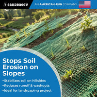 Green Jute Netting erosion control 