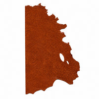 Half Hide Premium Leather Fabric – Made in Italy – Brown