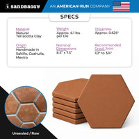 Hexagon Saltillo Tile