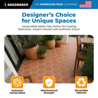 Hexagon Saltillo Tile
