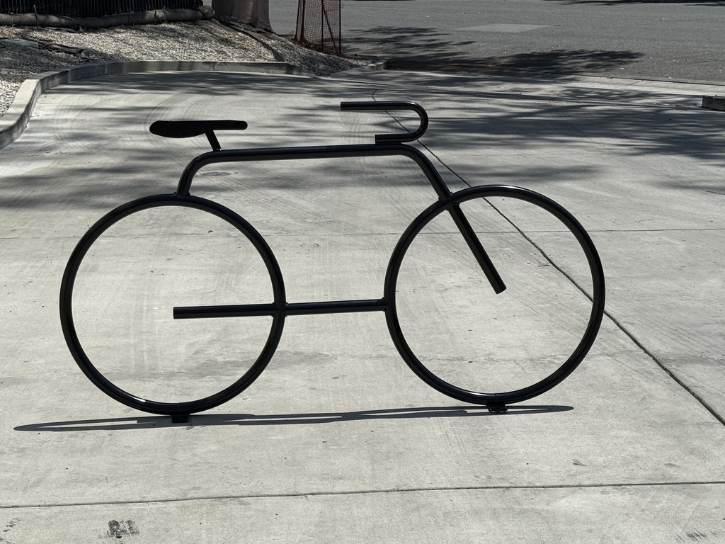 Bicycle Bike Rack – Surface Mounted w/ Anchor Bolts - 2-4 Bike Capacity