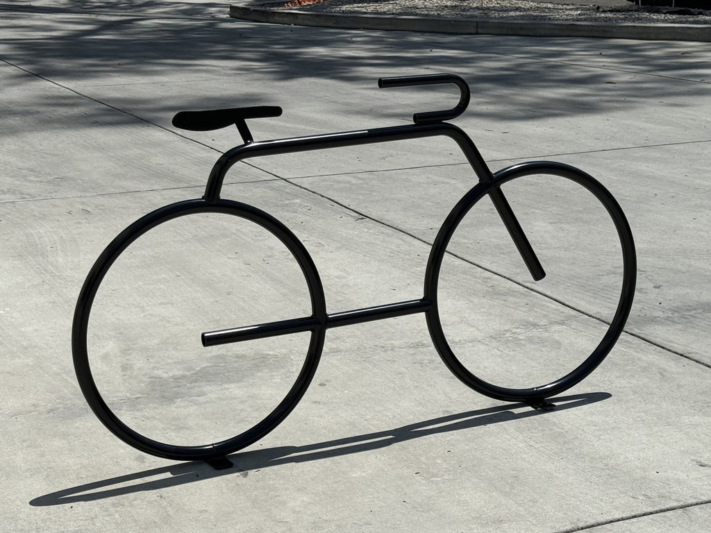 Bicycle Bike Rack – Surface Mounted w/ Anchor Bolts - 2-4 Bike Capacity
