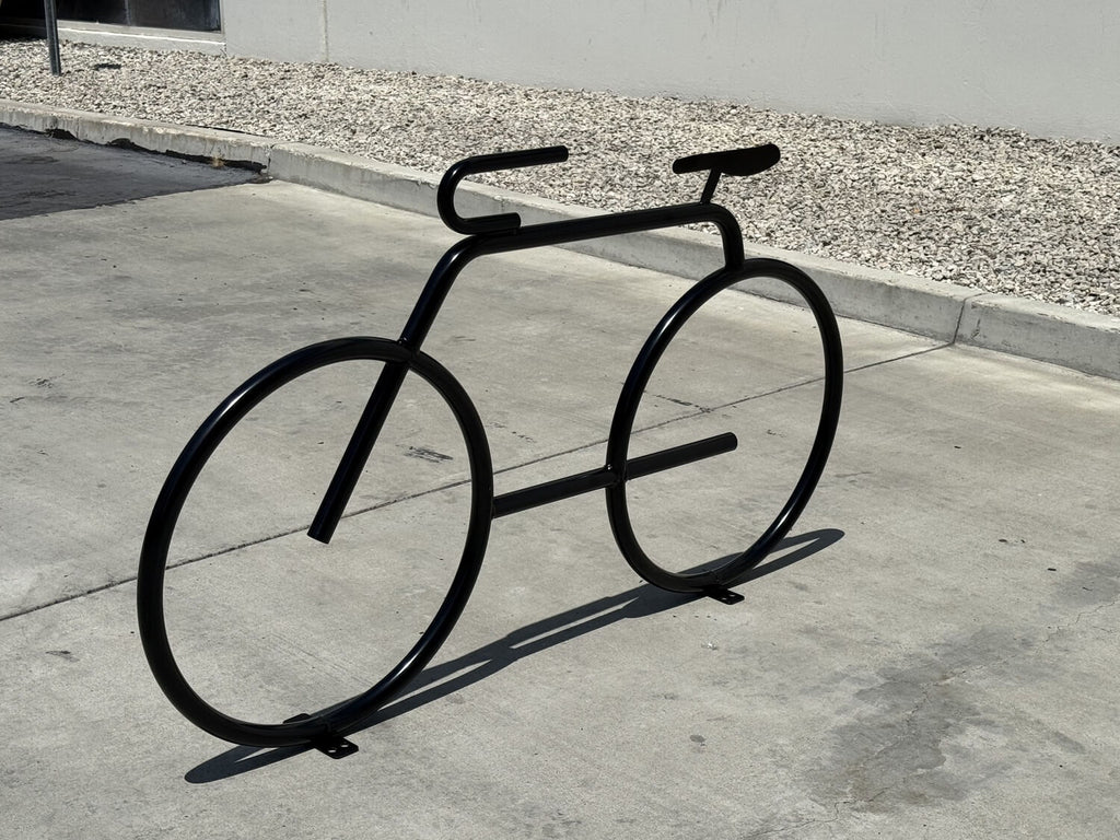 Bicycle Bike Rack – Surface Mounted w/ Anchor Bolts - 2-4 Bike Capacity