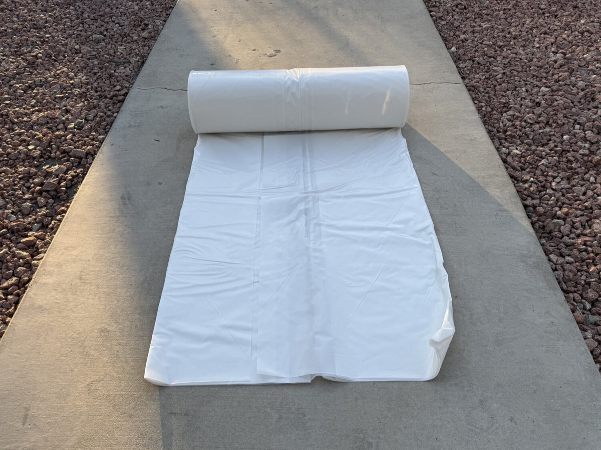 Whitecap - Dura Skrim String Reinforced Clear Plastic Sheeting - 6 Mil