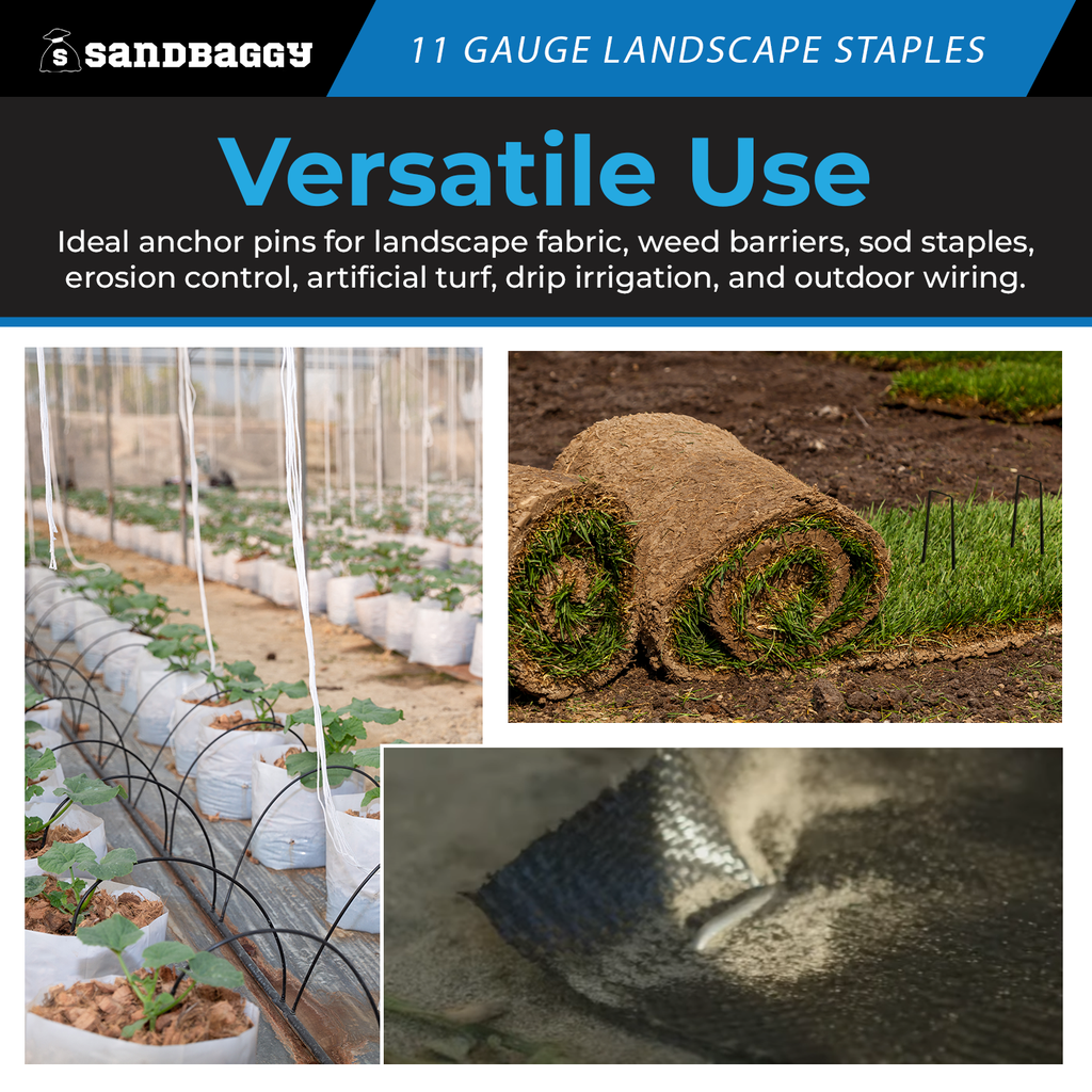 Applications of this sod staple