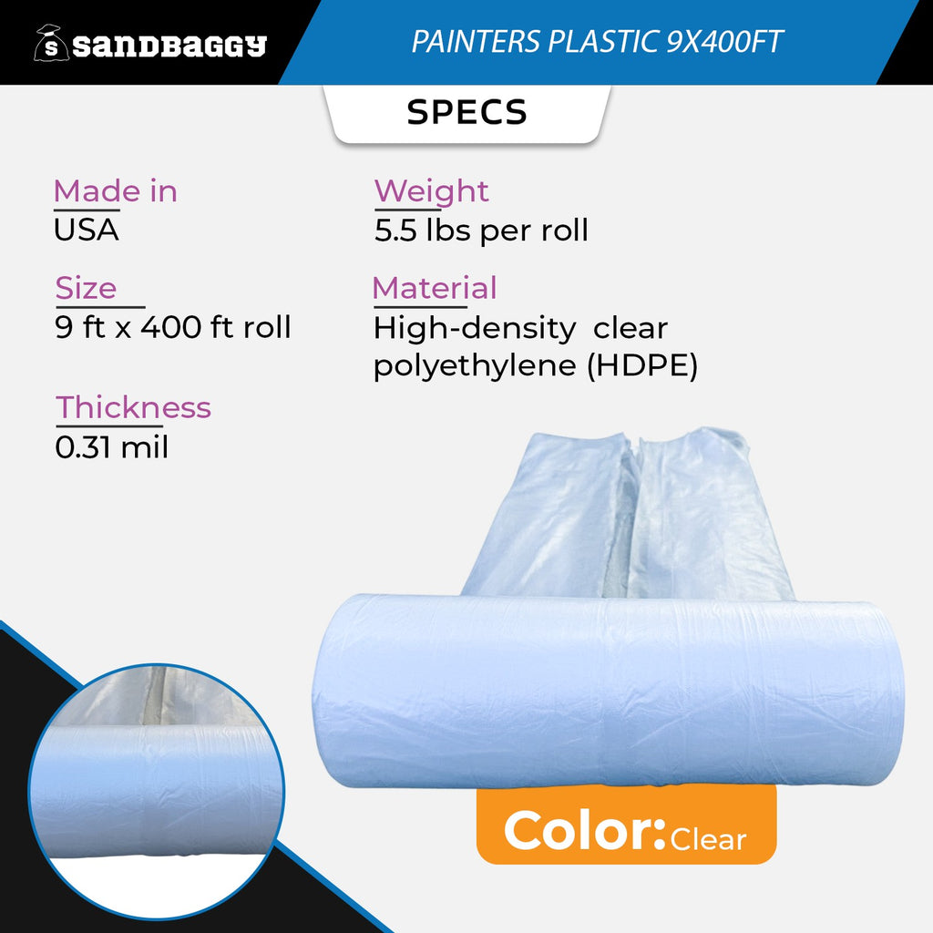 painters plastic sheeting