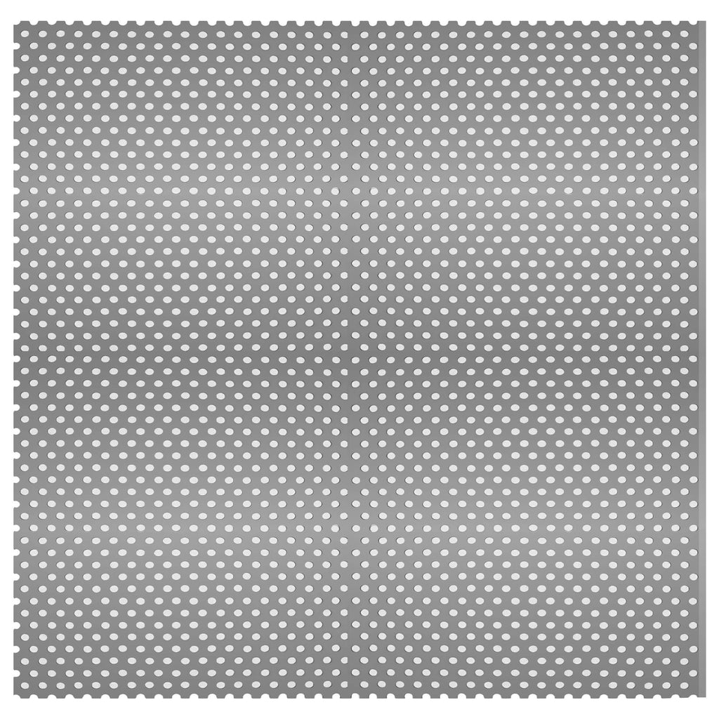 Perforated Steel Sheet 24" x 24" - Perforated Metal Sheet - 20 Gauge