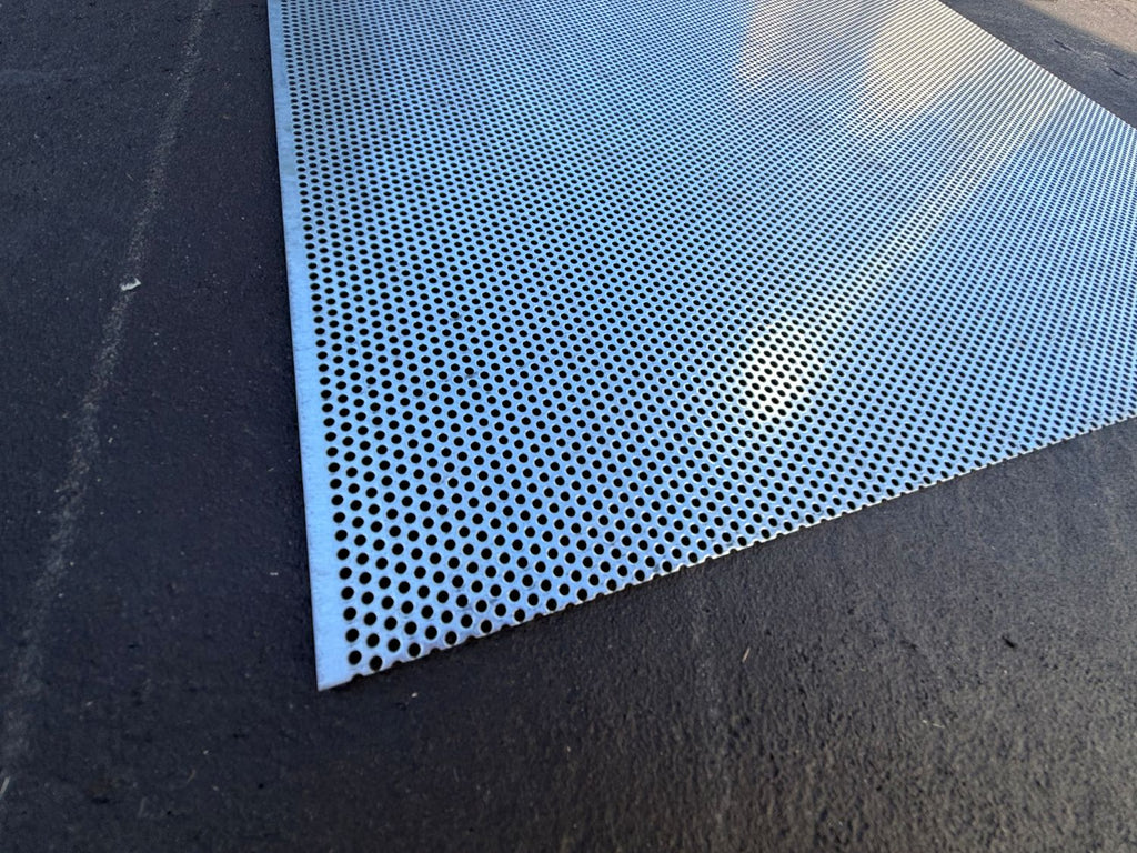 24 inch x 24 inch round hole perforated metal