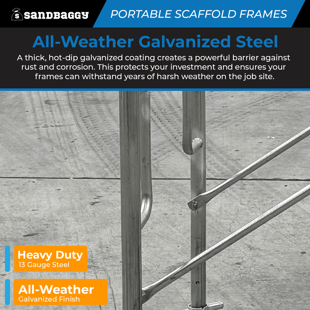small mobile scaffold tower