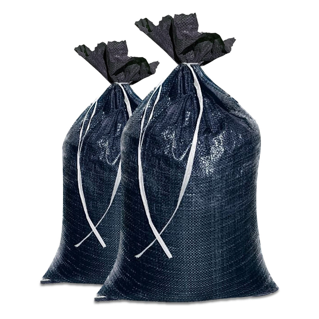 Pre Filled Heavy Duty Sandbags For Flooding (30 lbs each) - 14” x 26” - Woven Polypropylene