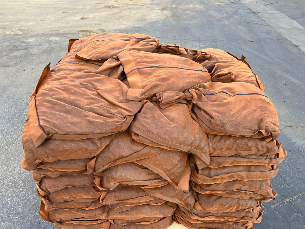 Pre Filled Gravel Polyethylene Sandbags (30 lbs each) - Size: 17" x 27" - Monofilament Bags