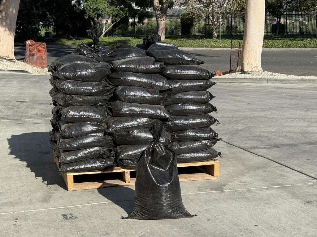 Pre Filled Heavy Duty Sandbags For Flooding (30 lbs each) - 14” x 26” - Woven Polypropylene