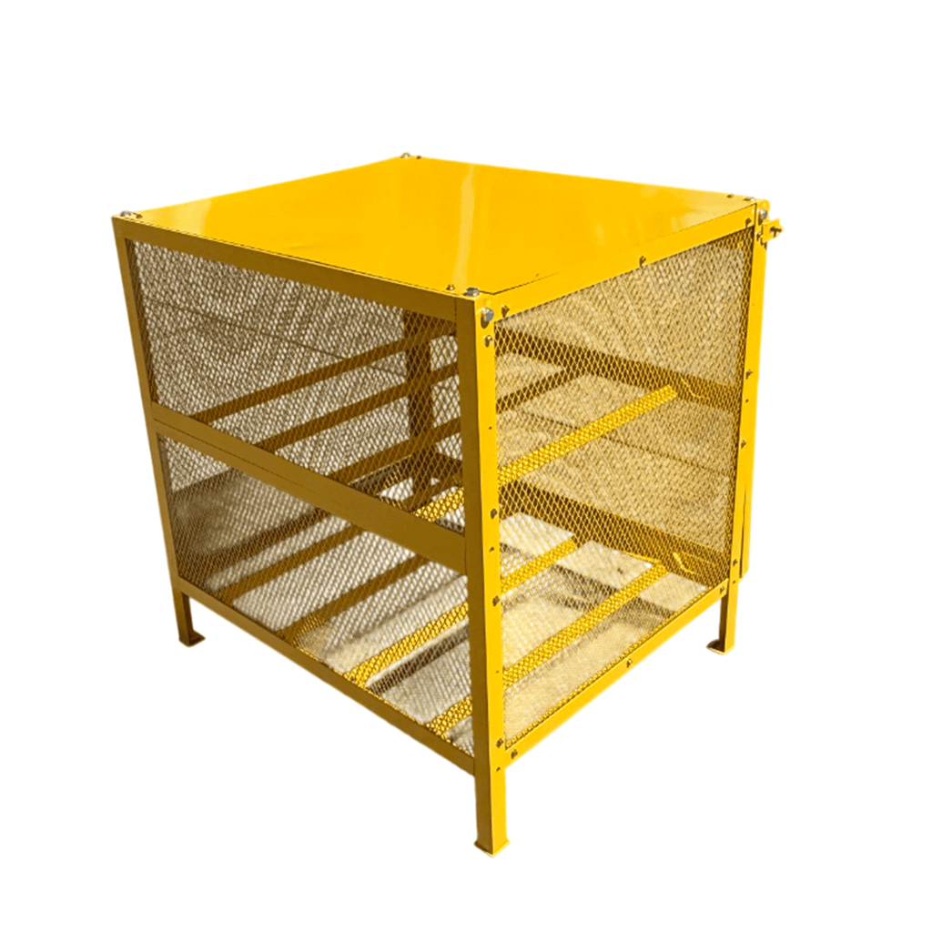propane tank cage