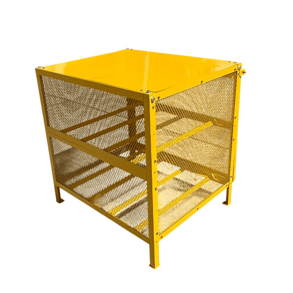propane tank cage