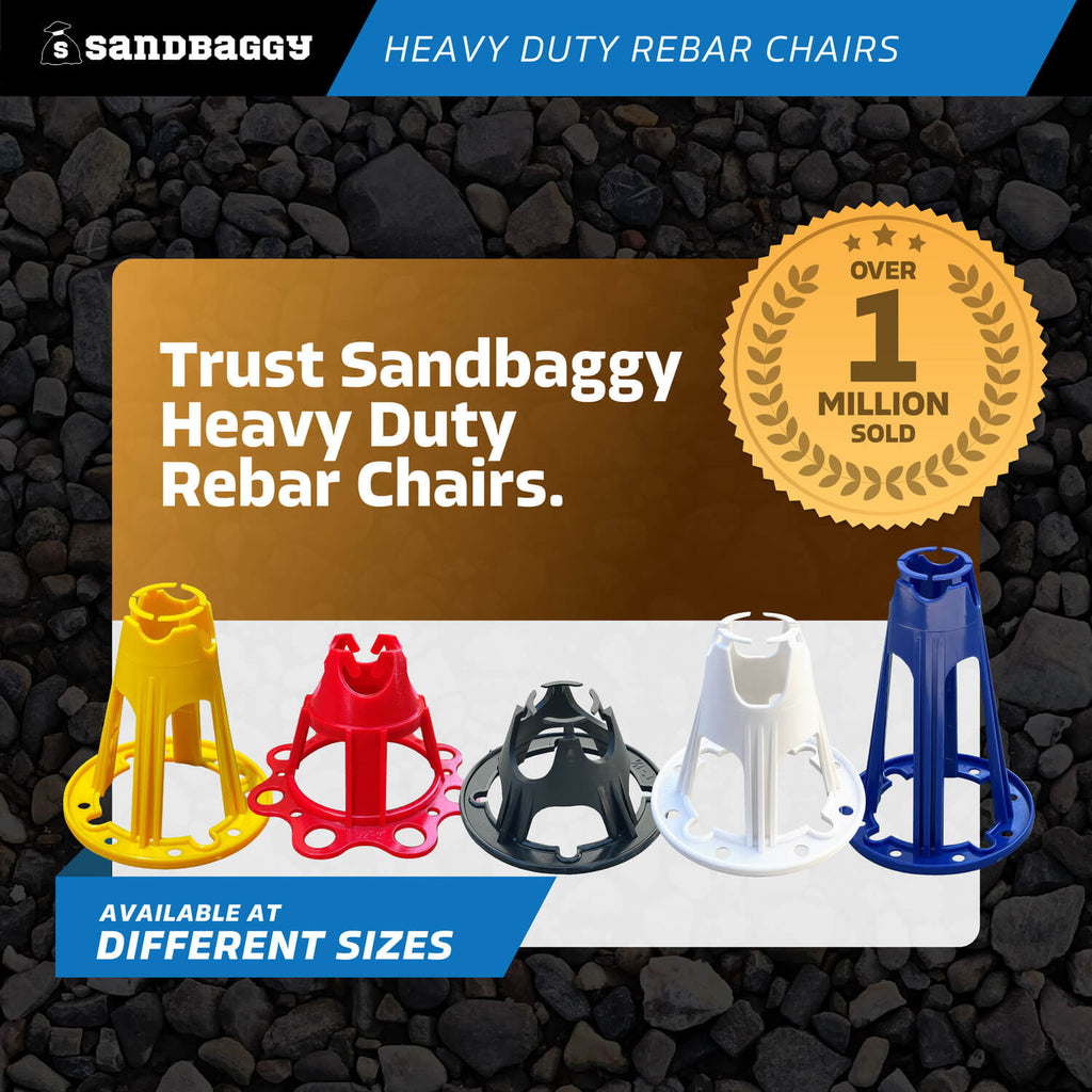 best heavy duty plastic rebar chairs for sale - blue