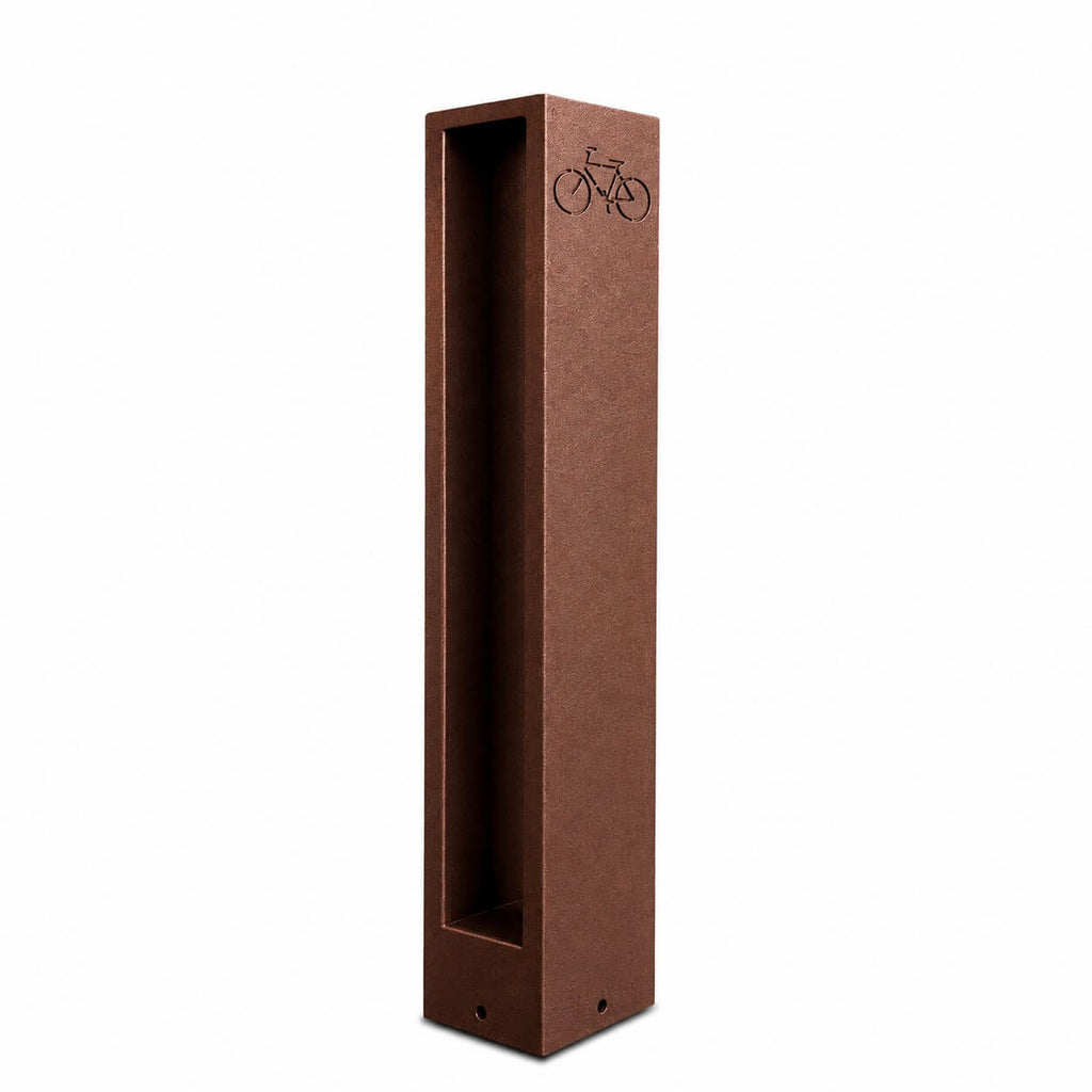 Rectangle Modern Bike Rack - Copper