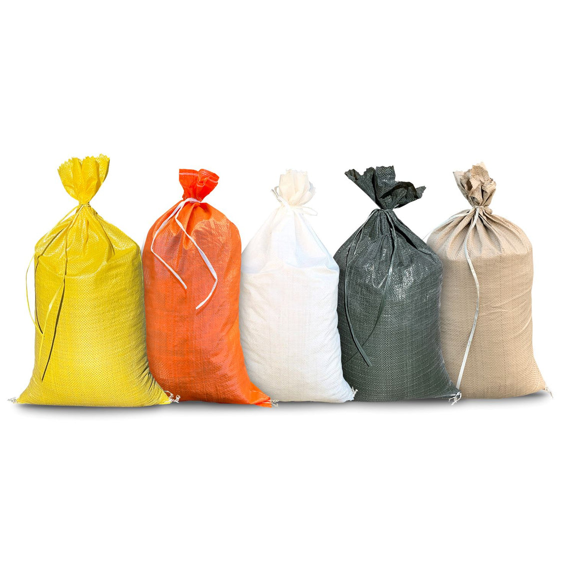 Quick-Fill Sandbags For Flood Prevention - 1 To 50 Pack | 23"x15" | Easy Seal Polyethylene Bags