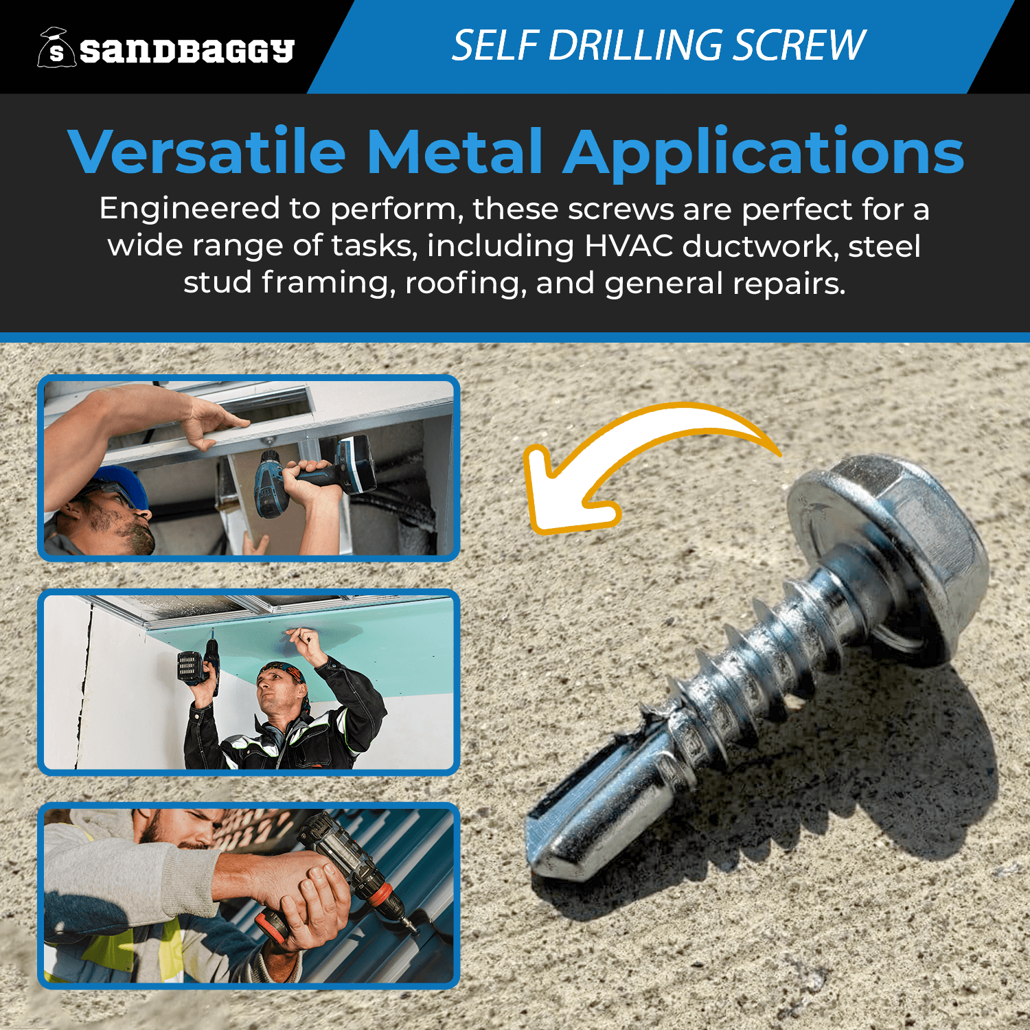 What are Some Common Fasteners HVAC: Essential Types Explained